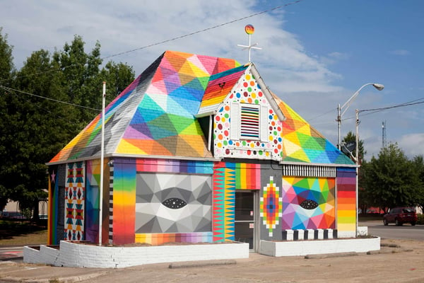 ‘Universal Chapel’ by Okuda San Miguel, Fort Smith, Arkansas