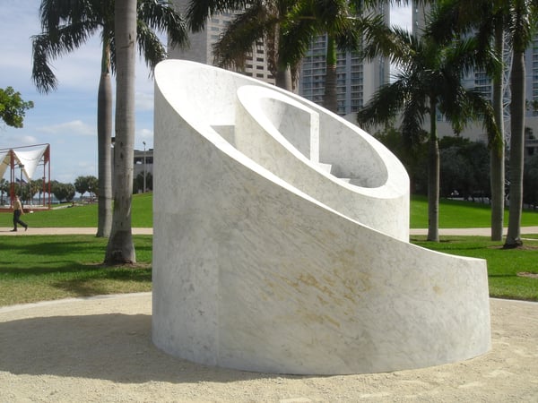 ‘Slide Mantra’ by Isamu Noguchi, Miami, Florida