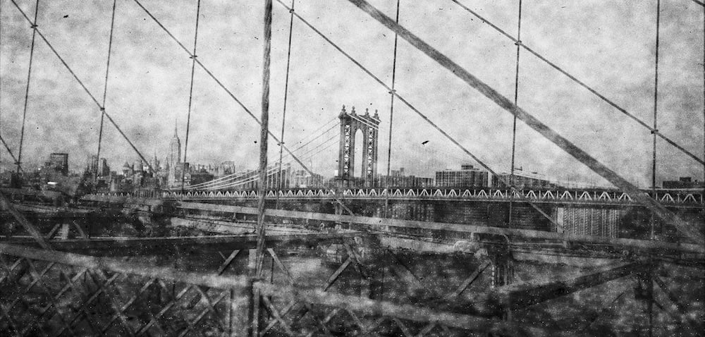 Evan Morris Cohen- Through Roebling's Bridge