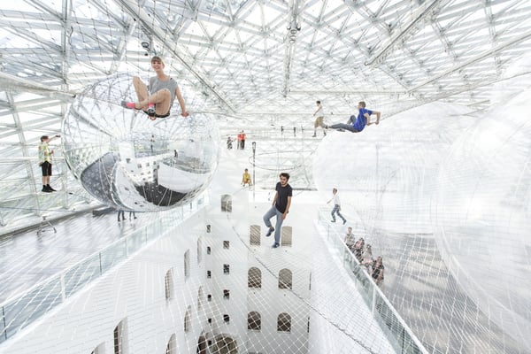 In Orbit by Tomas Saraceno (2013)