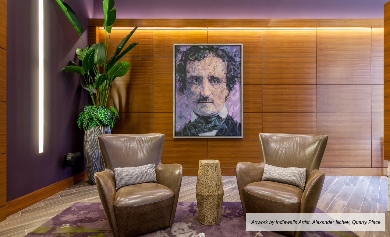 Artwork by Alexander Ilichev, Quarry Place
